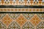 Marbella, Spain. Old Spanish tile with Moorish influence Art Print